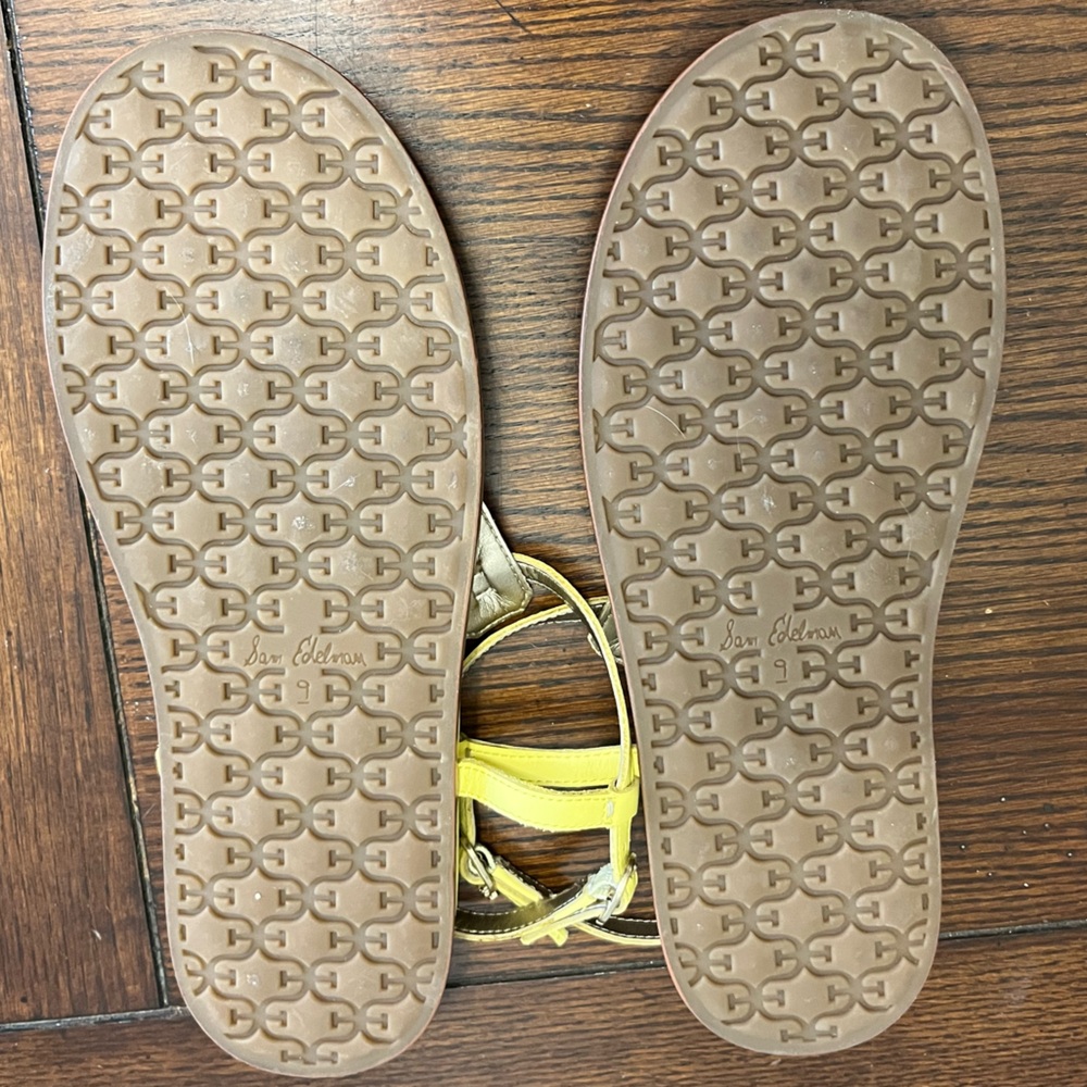 Sam Edelman Yellow Sandals - Picture 7 of 7